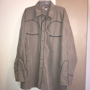 Men’s western snap shirt